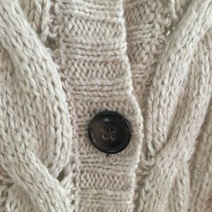 Cozy button up sweater